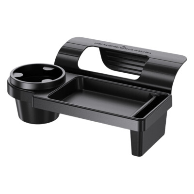 Wallet Keys Card Phone Holder Durable with Cup Holder Car Side Door Storage Box 