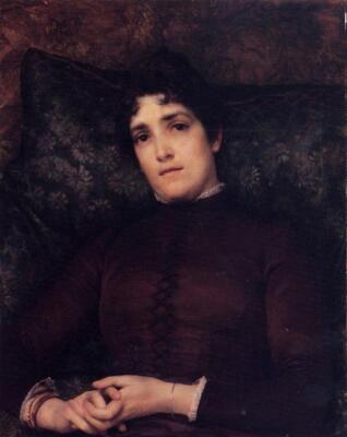 Sir Lawrence Tadema Mrs Frank D Millet 1886 17''x 22'' Archival Art Print