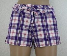 NEW Shorty Girl's Plaid Shorts Size 5