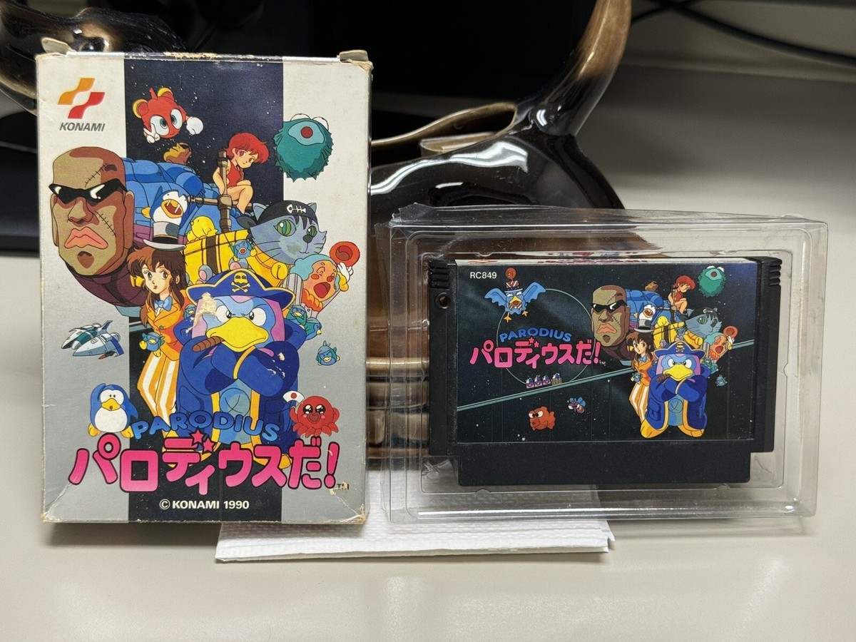 Sprite Parodius Nes Parodius Da! (Famicom) FC Nintendo NES Japan