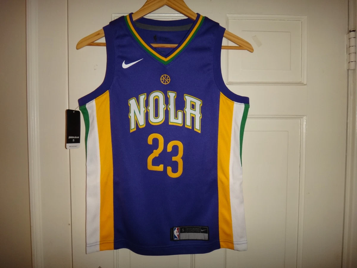 Nike pelicans city best sale jersey