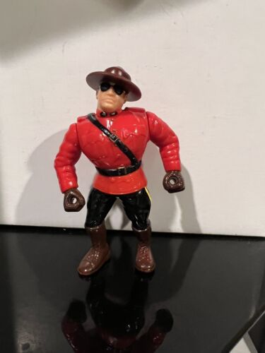 WWF Hasbro The Mountie Series 5 Figure Action Does...