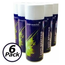 Parweld Anti Spatter Spray Silicone & Solvent Free Non - Flammable (PACK OF 6)