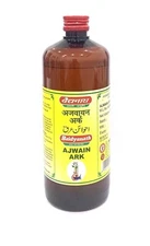 Baidyanath Jhansi Ajwain Ark helps relieving the stomach ailments.450ml(PACK 1)