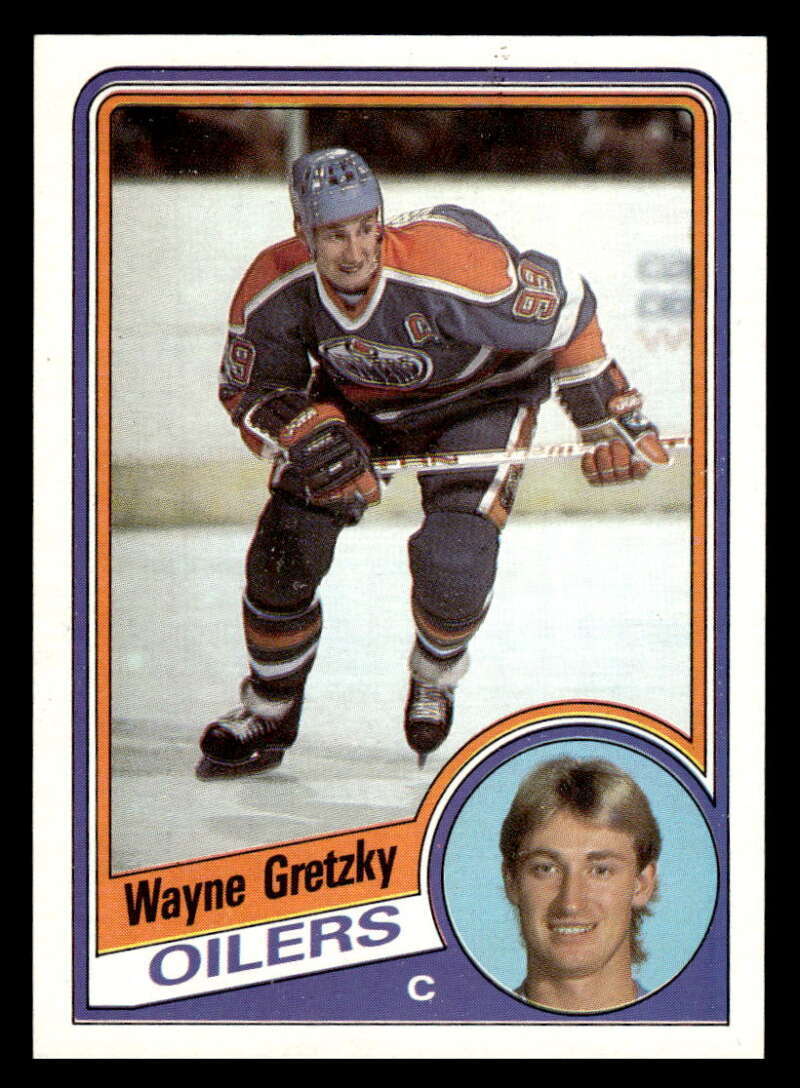 1984 Topps Wayne Gretzky Edmonton Oilers 51 NM XX10001