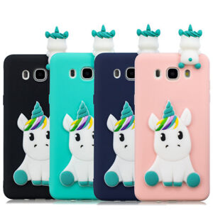 For Samsung Galaxy J3 J5 J7 16 17 3d Unicorn Soft Silicone Case Cover Ebay