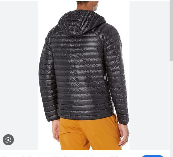 NEW MENS S SMALL MOUNTAIN HARD WEAR 800 DOWN JACKET GHOST WHISPERER HOODY 2 image 2