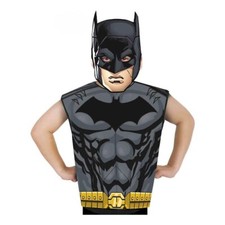 BATMAN KINDER KOSTÜM & MASKE 3-6 J. # Karneval Fasching Superheld Junge Shirt