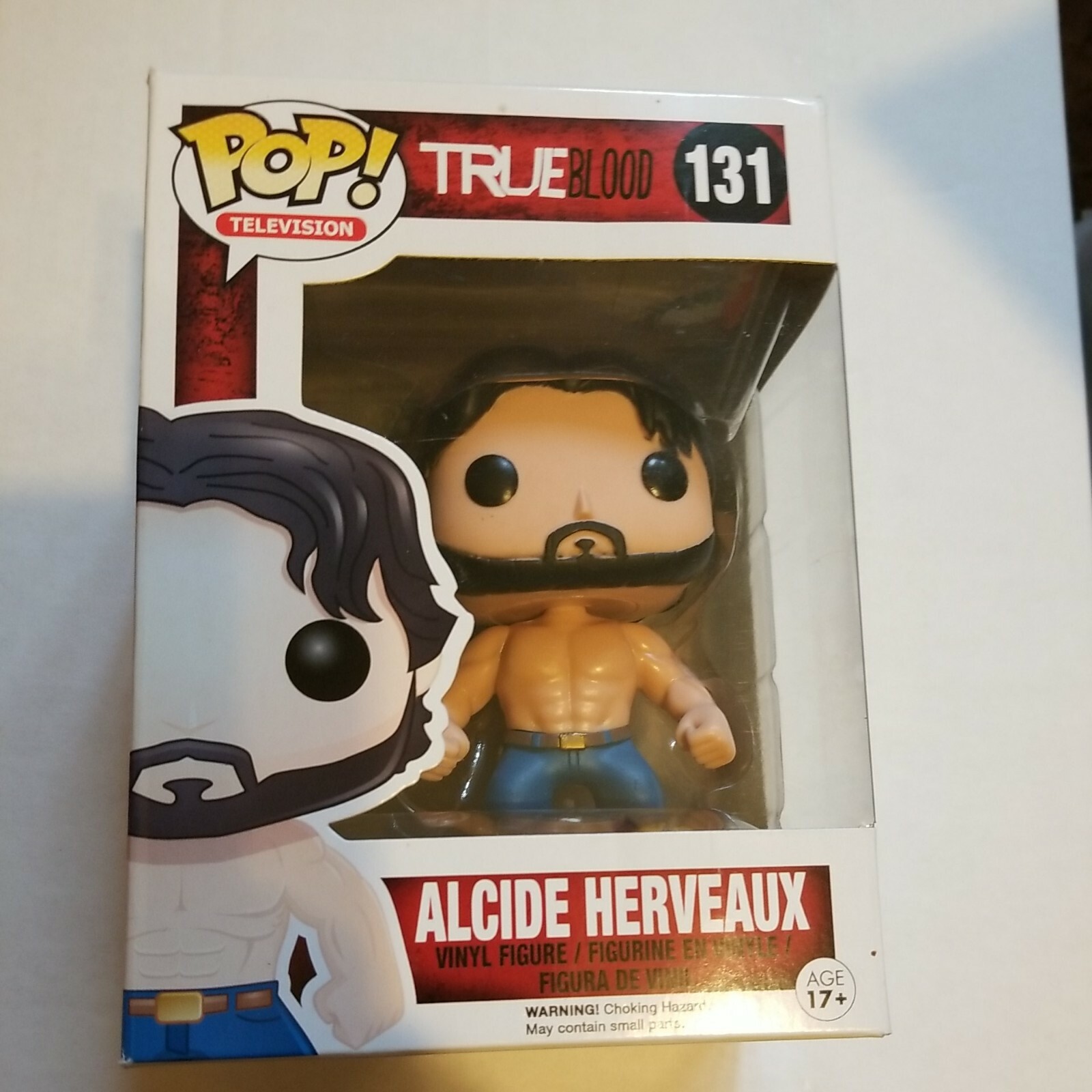 True Blood Funko Pop! Tv Alcide Herveaux Vinyl Figure #131 2014 Rare!