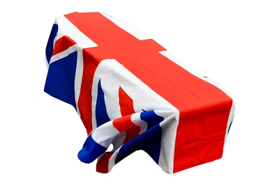 United Kingdom Union Jack Flag Coffin Drape - Quick Dispatch