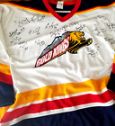 Team Autographed Vintage Colorado Gold Kings Minor League Hockey Jersey Mens Xxl