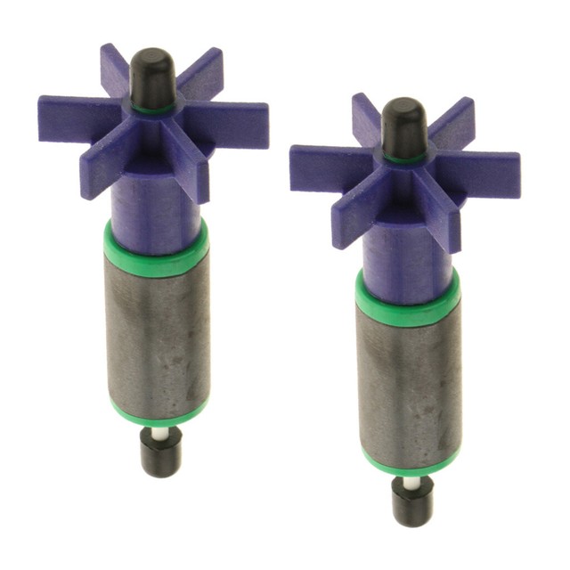 Pack of 2 Aquarium Water Pump Replacement Impeller Rotor Aquarium Parts