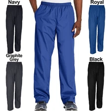 Mens Athletic Pants Water Wind Resistant Pockets Lightweight XS-XL 2XL, 3XL, 4XL