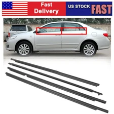 Weatherstrip Window Moulding Trim Seal Belt for Toyota Corolla 2009-2012 US