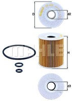 Knecht Mahle ÖLfilter Vw Ox 422D