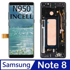 For Samsung Galaxy Note 8 N950U Display Small LCD Touch Screen Replacement Frame