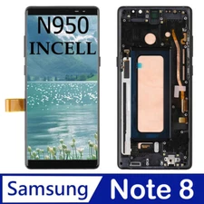 For Samsung Galaxy Note 8 N950U Display Small LCD Touch Screen Replacement Frame