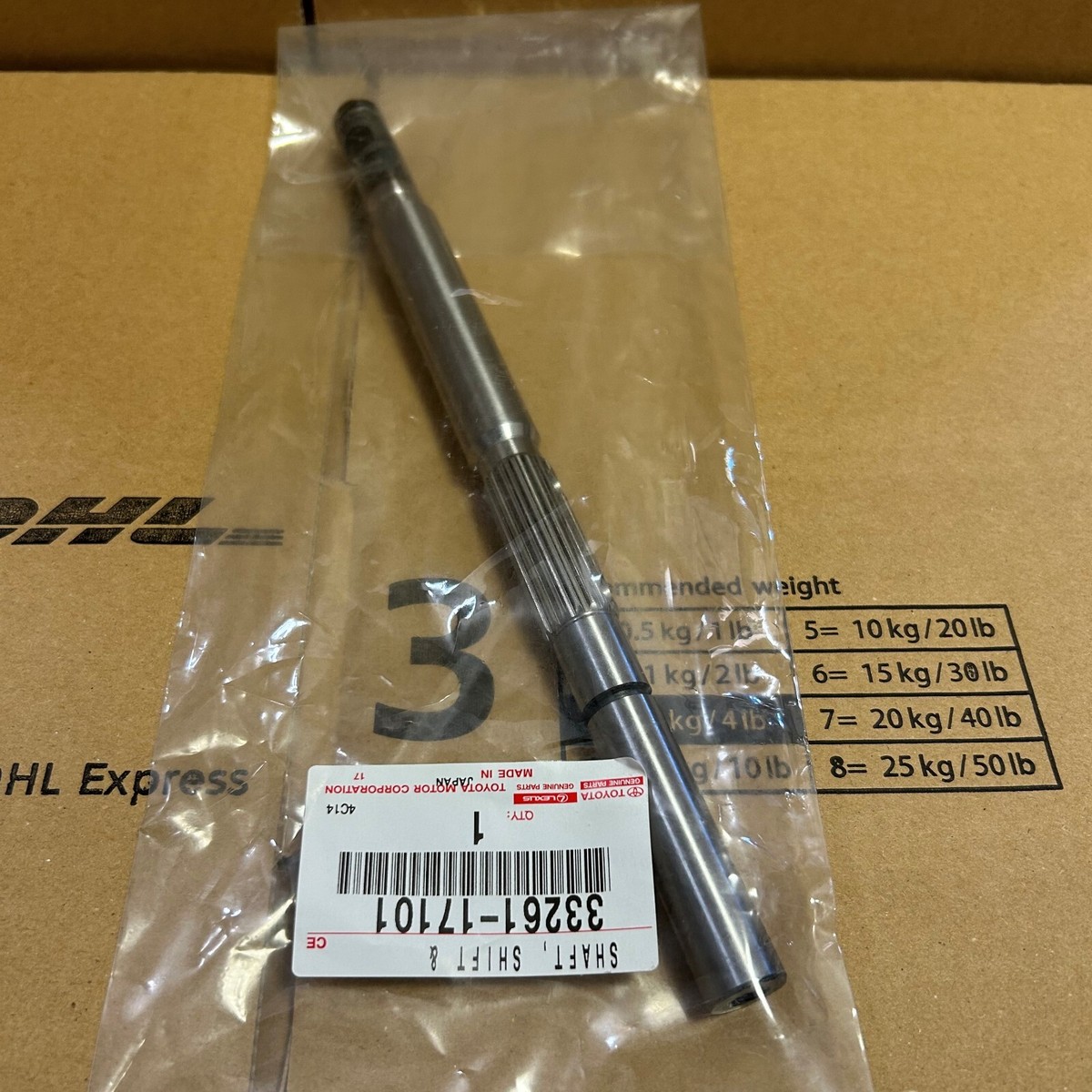 NEW】Toyota Genuine MR 2 MR-S SHAFT SHIFT&SELECT LEVER 33261-17101