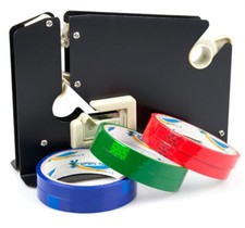 Plastic Bag Neck Sealer Machine Cellotape Dispenser 8 Sealing Tapes Premium