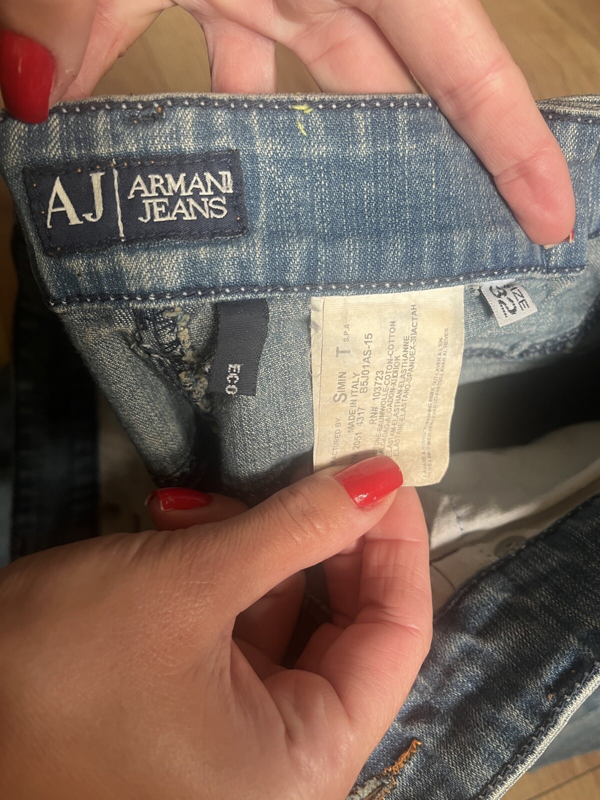 Armani Jeans eBay