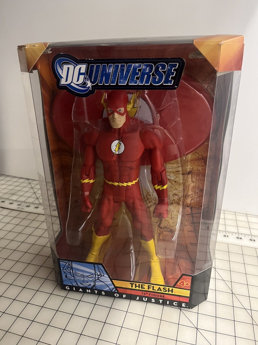 DC UNIVERSE Giants Of Justice THE FLASH 12” figure NEW SEALED