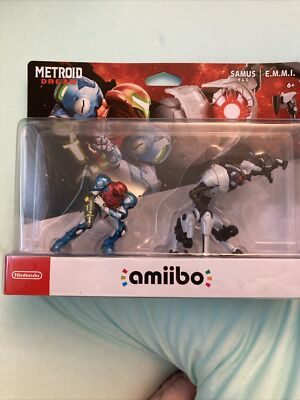 NEW Nintendo Metroid Dread amiibo 2 Pack - Samus / E.M.M.I. Figure BOX