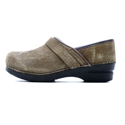 Sanita Ladies 38 (about 7.5) Tanni Brown Suede Leather  display picture 1