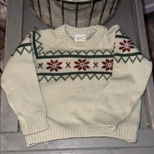 VTG Toddle Time by JC Penney toddler Nordic sweater