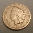 1896 P Indian Head Cent / Penny CULL **FREE SHIPPING**