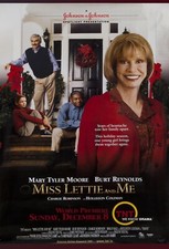 Burt Reynolds Personally Owned Miss Lettie & Me Mary Tyler Moore Movie Poster
