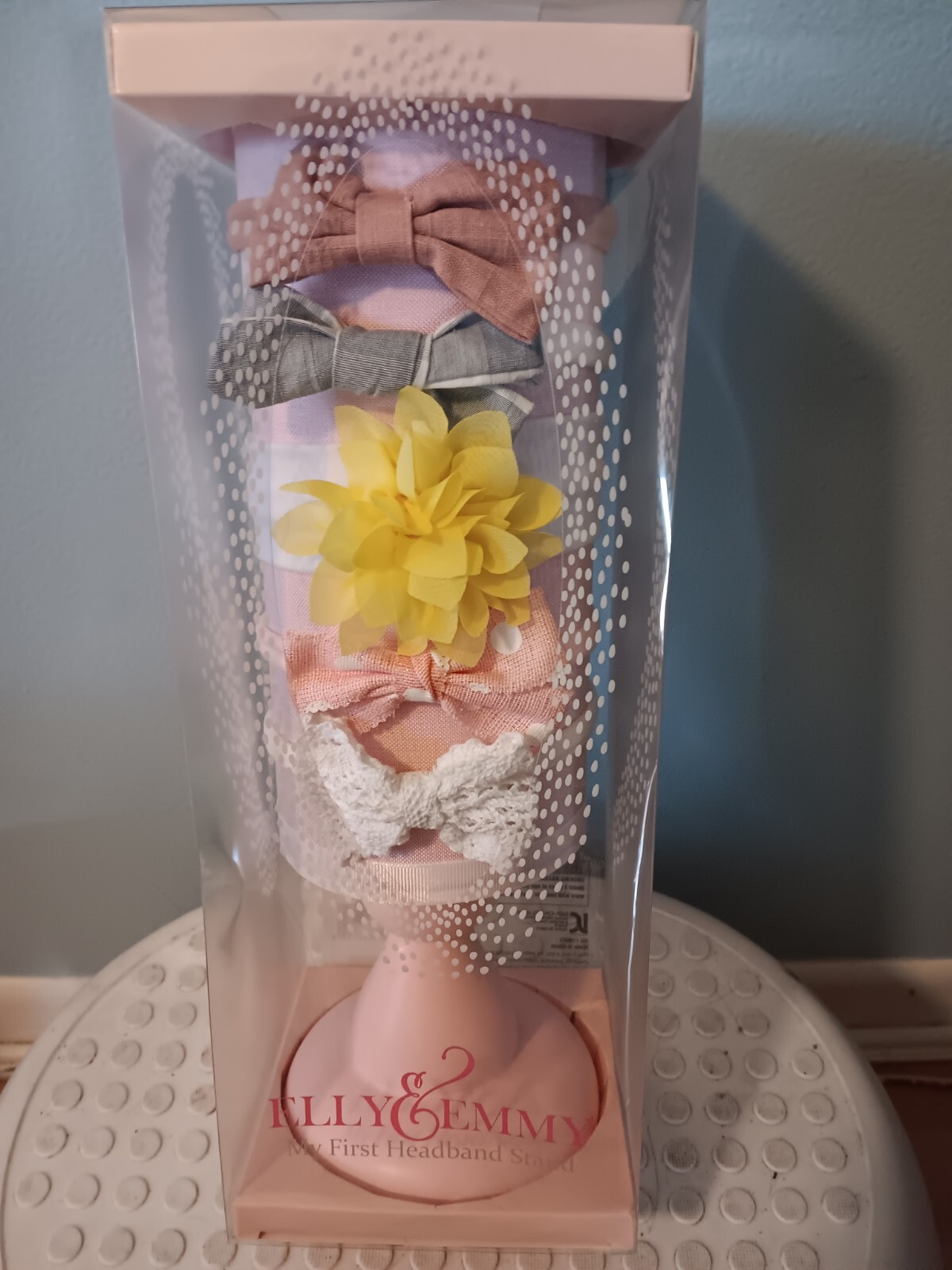 Elly & Emmy My First Headband Stand, Tabletop Accessories Holder