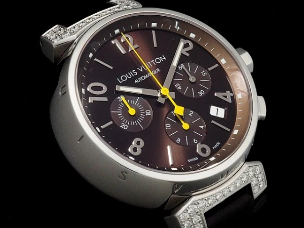 Louis Vuitton Tambour Chronograph Automatic // Q1121 // Pre-Owned