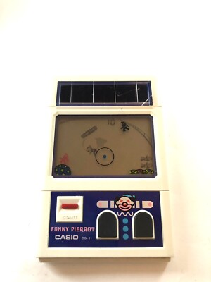 年代物　CASIO CG-21 FUNKY PIERROT 動作OK Vintage LCD Game & Watch No Nintendo CASIO Funky Pierrot