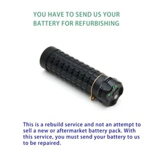 Battery rebuild for Olight Intimidator SR90, SR91, SR92, SR95, SR96 Battery