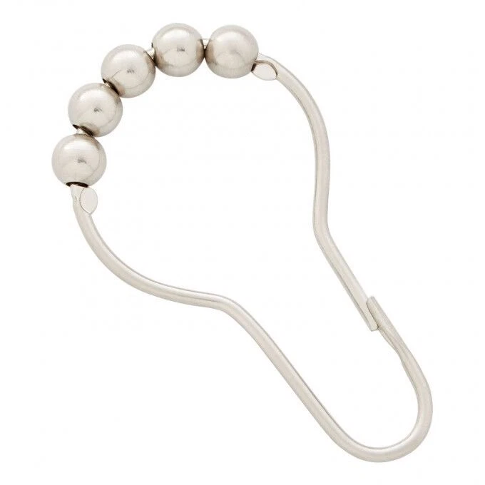 Signature Hardware Roller Ball Shower Curtain Rings - Thumbnail 3