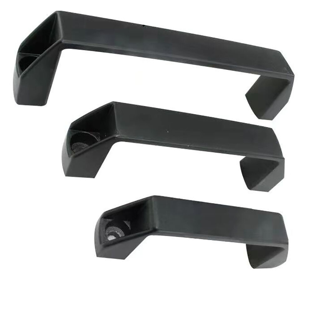 Black Heavy Duty Plastic/Alu Alloy Handle Drawer Industrial Door Pull
