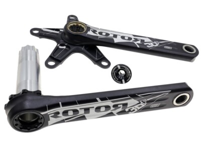 Rotor 3DF 5-Hole 30MM Axle 170mm Crank Arms BCD 130mm Black Rotor 3DF 5-Hole 30MM Axle 170mm Crank Arms BCD 130mm Black