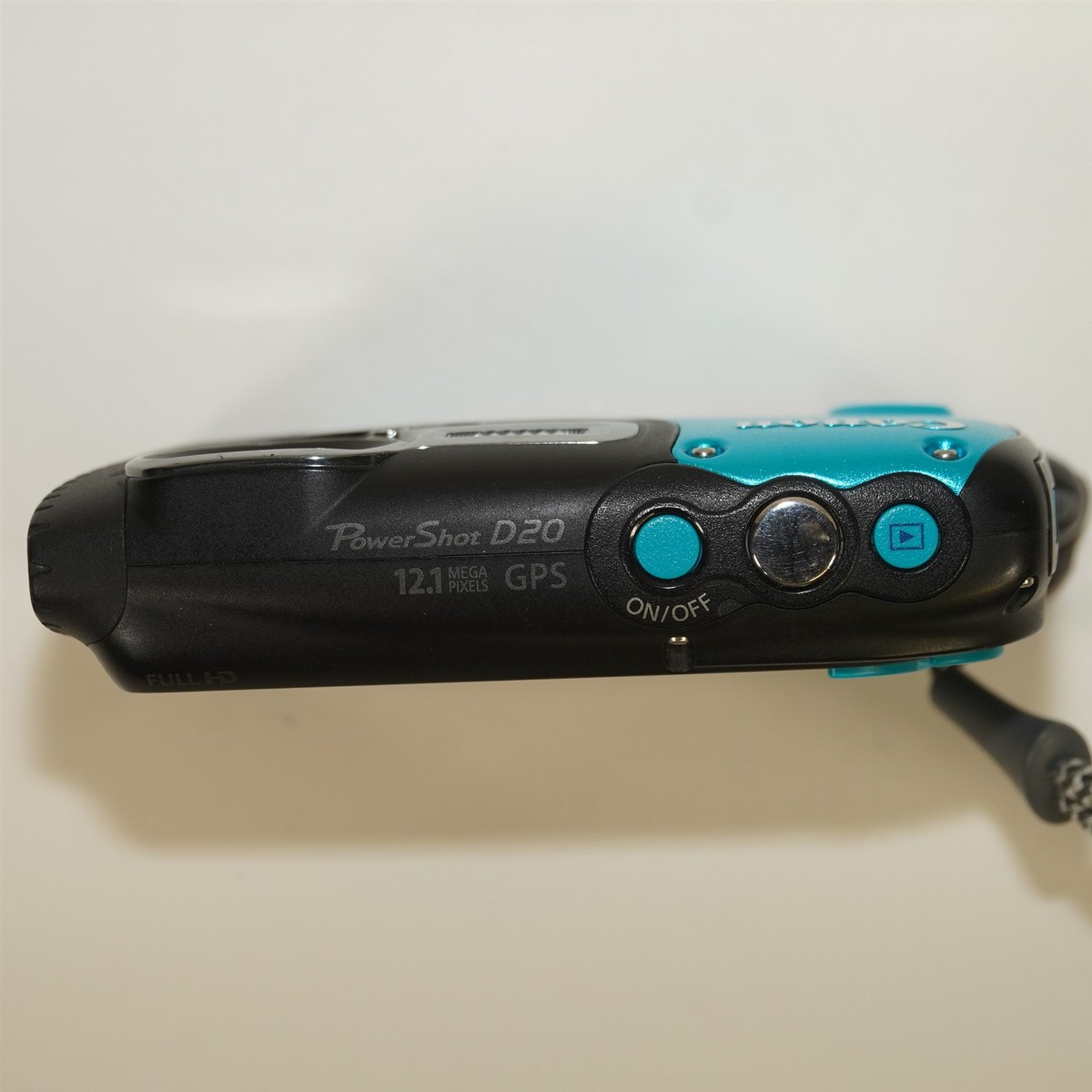 Canon PowerShot D20 12.1MP Digital Camera - Blue for sale