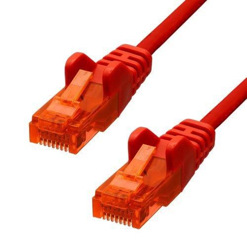 ProXtend V-6UTP-05R CAT6 Ethernet Cable Red 5m U/UTP CCA PVC RJ45 1000Mbps
