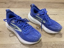 Brooks Glycerin 22, Amparo Blue/Hyper Iris/Yellow Woman s Med B US 6 R Running