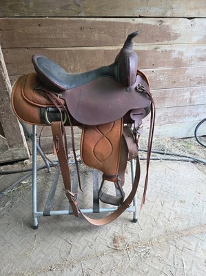 16" CIRCLE Y High Horse Western Saddle - Image 1 of 4