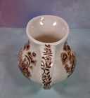 Vintage ROYAL CROWNFORD IRONSTONE Tonquin Brown Transferware Miniature Creamer — photo 5