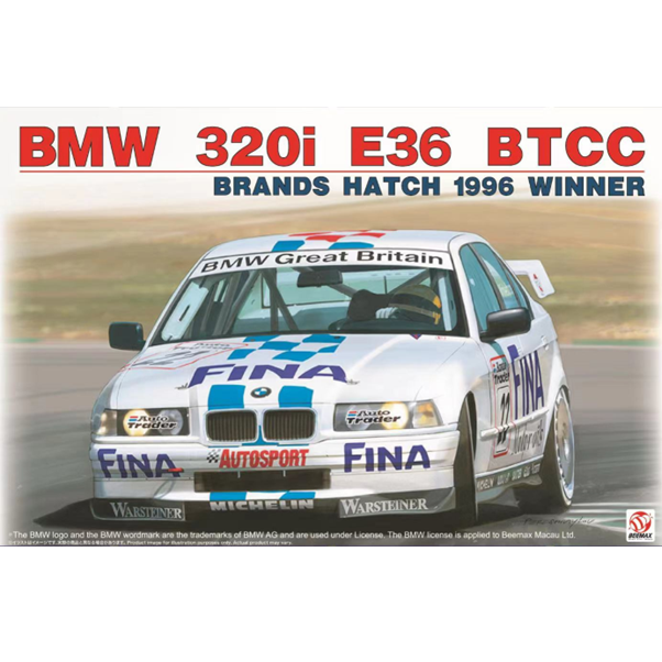 Beemax 24045 BMW 320 Fina BTCC 96 Winner 1:24 Scale Kit