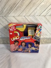 Vintage 2005 UNO Attack Card Game Mattel Electronic Launcher