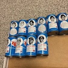 MLB RC Cola Player Cans Lot (10) 1978