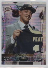 2015 Topps Chrome Rookies Pulsar Refractor Andrus Peat #133 l8m