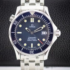 Omega Seamaster Diver 300M Quartz 36.25 Stain...