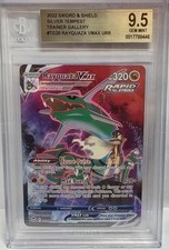 Pokemon 2022 Rayquaza VMAX TG20/TG30 Silver Tempest TG UR Holo BGS 9.5 on eBay