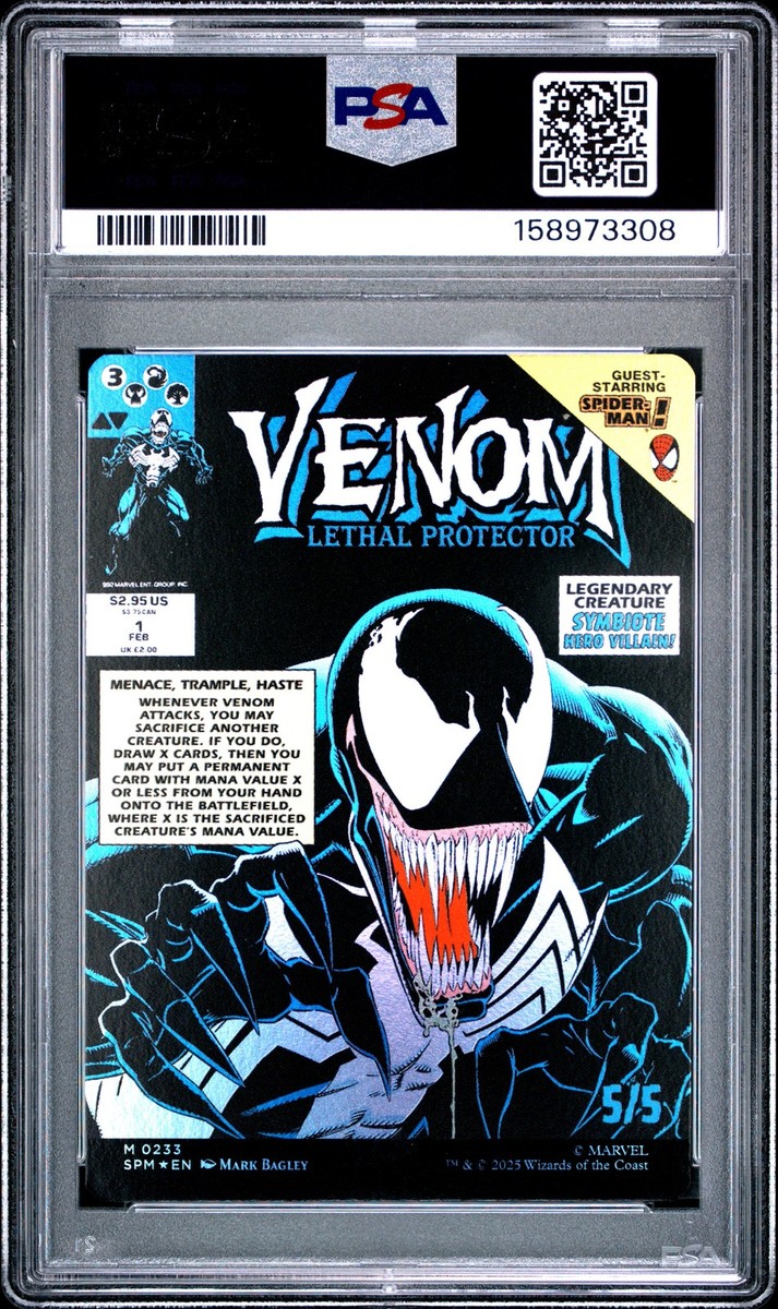 Eddie Brock (0233) (Borderless) Marvel's Spider-Man Foil for sale