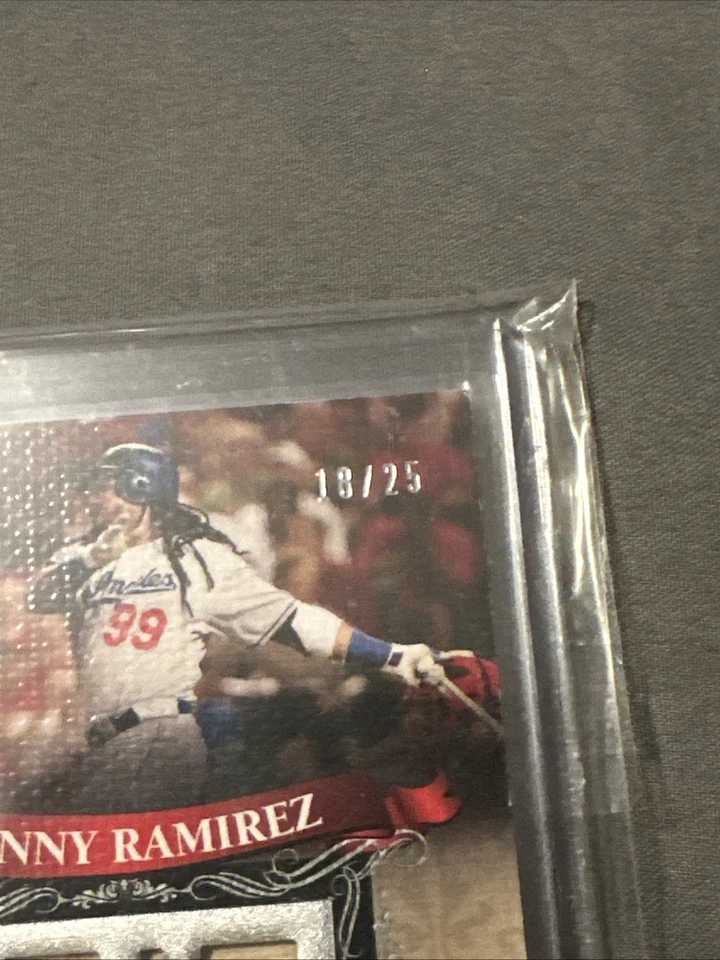 Manny Ramírez Tops Sterling 2009 #5CCR-56 Los Angeles Dodgers Foto 2 de 3